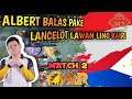 ALBERT BALAS PAKE LANCELOT VS LING KAIRI MATCH 2 - RRQ VS ONIC PH MATCH 2 M3 WORLD CHAMPIONSHIP