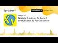 Episódio 3 -noticias De Game E YouTube.Dica XV Podcast's show (made with Spreaker)