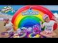 Finding Buried Treasure at Rainbow Beach with Shopkins Happy Places Toy Scavenger Hunt!!!