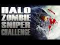 HALO ZOMBIE SNIPER CHALLENGE (Call of Duty Custom Zombies Mod)