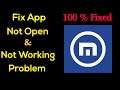 How to Fix Maxthon Browser 3d App Not Working Problem Android & Ios - Not Open Problem Solved