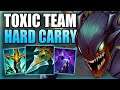 HOW TO PLAY KHA'ZIX JUNGLE & HARD CARRY TOXIC TEAMS! - Best Runes/Build S+ Guide - League of Legends