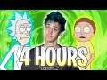 I Did Rick & Morty Impressions for Four Hours Straight | Ninja