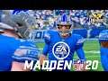Madden NFL 20 Gameplay- XBOX One X (4K HDR)