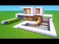 Minecraft Tutorial: How To Make A Modern House 14 "2020 Tutorial"