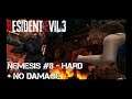 Resident Evil 3: Nemesis - Nemesis Boss Fight #8 Hard + No Damage [Clocktower]