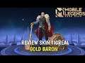 Review Skin Tigreal Gold Baron - Mobile Legends
