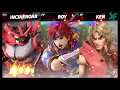 Super Smash Bros Ultimate Amiibo Fights   Request #4775 Incineroar vs Roy vs Ken