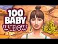 The Sims 4 ITA | 100 Baby Widow Challenge: Sembrava QUASI una personcina A MODO! #1