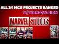 All 24 MCU Projects Ranked W/ WandaVision