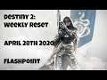 Destiny 2: Weekly Reset - Flashpoint: Io - April 28th 2020 - No Commentary (Windows 10)