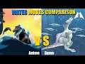 Dinosaur King Comparison (Game VS Anime) Water Moves and Dinotector 恐竜キング