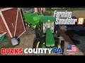 Farming Simulator 19 | Bucks County PA Feat. JC and Tay Tay | Episode 12