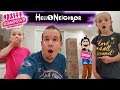 Hello Neighbor in Real Life Steals Our Toys! SnapStar Collectibles Scavenger Hunt!
