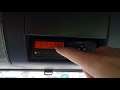 How to do a Manual entry on a Digital Tachograph at a shift start