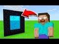 How To Make A Portal To HEROBRINE in Minecaft Pocket Edition/MCPE
