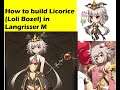 How to use and build Licorice aka: Loli Bozel in Langrisser Mobile