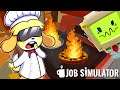 Isabelle Burns the WHOLE KITCHEN DOWN (Job Simulator VR)