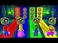 Mario Party 10 - Mario vs Peach vs Luigi vs Wario - Super Mario Minigames
