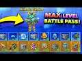 Max Level Atlantis Battle Pass in Pixel Gun 3D! 🐬 (Atlantis Season Weapons)