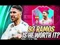 USING 93 STRIKER RAMOS AGAINST GOD SQUADS! FUT BIRTHDAY RAMOS REVIEW! FIFA 19 Ultimate Team
