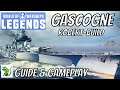 Gascogne (Robert build) - World of Warships Legends - Guide & Gameplay