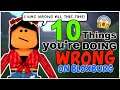 10 Things You're DOING WRONG On Bloxburg!!! | SunsetSafari