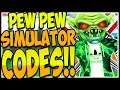 🏹ALL SECRET CODES PEW PEW SIMULATOR🏹Pew Pew Simulator Roblox🏹