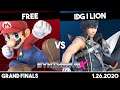 Free (Mario) vs Lion (Chrom) | Grand Finals | Synthwave X #18