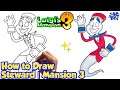 How to Draw Steward from Luigi's Mansion 3 | Easy Step by step drawing