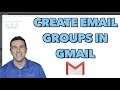 How to Make Group Emails in Gmail - Email Groups - Gmail Labels