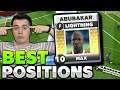LIGHTNING -  BEST POSITIONS! Striker, Defender or Midfielder? Which is BEST for ABUBAKAR?
