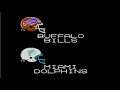 Tecmo Super Bowl (NES) (Season Mode) Week #1: Bills @ Dolphins
