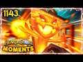 WITNESS MY FIVE LEGENDARIES | Hearthstone Daily Moments Ep.1143