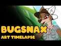 Bugsnax - Thumbnail Art Timelapse