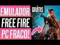EMULADOR PARA JOGAR FREE FIRE EM PC FRACO! (2021)