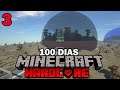 Encontramos uma nova base - EU SOBREVIVI 100 DIAS NO MINECRAFT DENTRO DE UMA CÚPULA #3