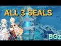 Genshin Impact "Break all 3 Seals" StormTerror's Lair (S.S.S Video)