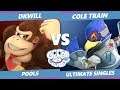 GOML 2019 SSBU - DKWill (Donkey Kong) Vs. Cole Train (Falco) Smash Ultimate Tournament Pools