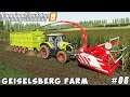 Harvesting corn silage, plowing | Geiselsberg Farm | Farming simulator 19 | Timelapse #06