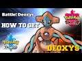 HOW TO GET DEOXYS IN POKEMON SWORD AND SHIELD (CAN YOU TRANSFER DEOXYS IN POKEMON SWORD & SHIELD)