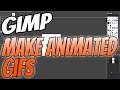 How To Make An Animated GIF In Gimp 2.10 Tutorial Part One | Gimp Basics For Beginners