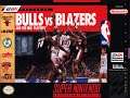 NBA Bulls vs Blazers - SNES is Life