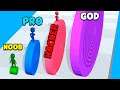 NOOB vs PRO vs HACKER vs GOD - Layers Roll