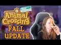 SpOoOky REACTION AND ANALYSIS -  Fall Update - Animal Crossing: New Horizons | TheYellowKazoo