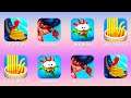 STACK COLORS, Miraculous, Om Nom Run, Noodle Master, Walkthrough (iOs, Android) | Power of Gameplay