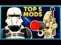 Top 5 Mods of the Week - Star Wars Battlefront 2 Mod Showcase #87
