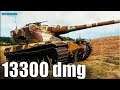 13300 dmg за бой на AMX 50B 🌟 WORLD OF TANKS рекорд по урону