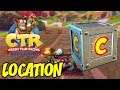 Crash Team Racing Nitro Fueled - Coco Park's Deviously Hidden Beenox Crate! (How To Unlock Crate!)