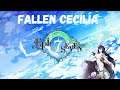 Epic Seven Gameplay - Fallen Cecilia (Skills & Voicelines)